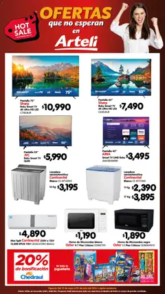 Vista previa las ofertas de la tienda Arteli - Arteli Hot Sale desde el 25/05/2026 