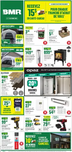 Preview of leaflet BMR weekly flyer / circulaire from shop BMR is valid from Oct 08, 2026