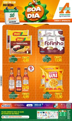 Pré-Visualização do folheto "Atacadão ofertas - SP" da loja Atacadão válido a partir de 03/09/2026