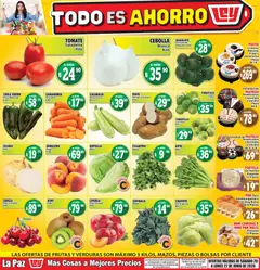 Vista previa las ofertas de la tienda Casa Ley - Casa Ley folleto Las ofertas de frutas y verdunas La Paz desde el 20/06/2026 