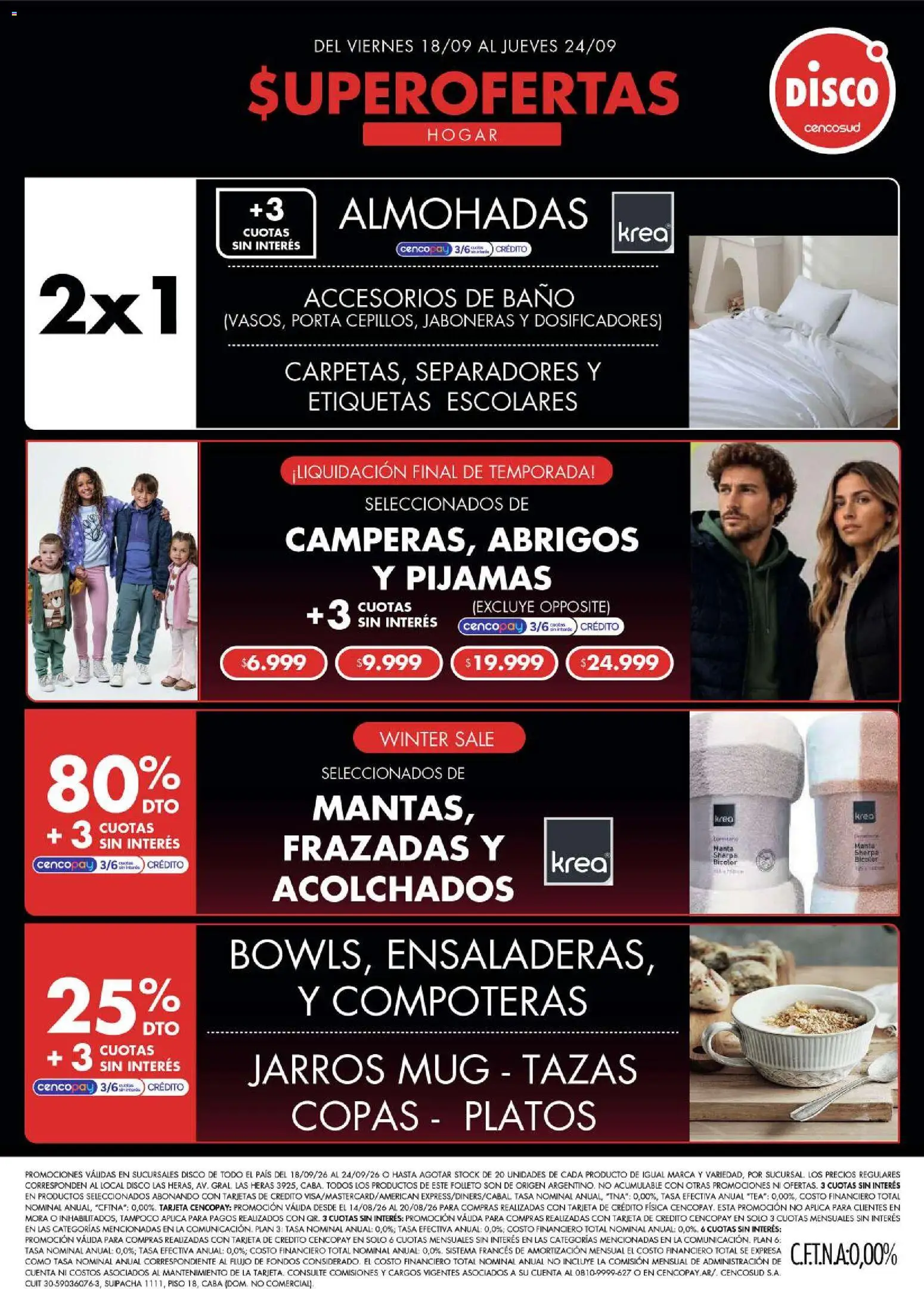 Vista previa del folleto de la tienda Disco válido desde el 18/09/2026 