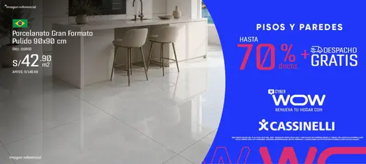 Vista previa de Cassinelli Cyber Wow de la tienda Cassinelli válido desde 13/07/2026