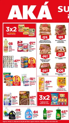 Vista previa las ofertas de la tienda Arteli - Arteli folleto Aká Super Bodega desde el 21/07/2026 