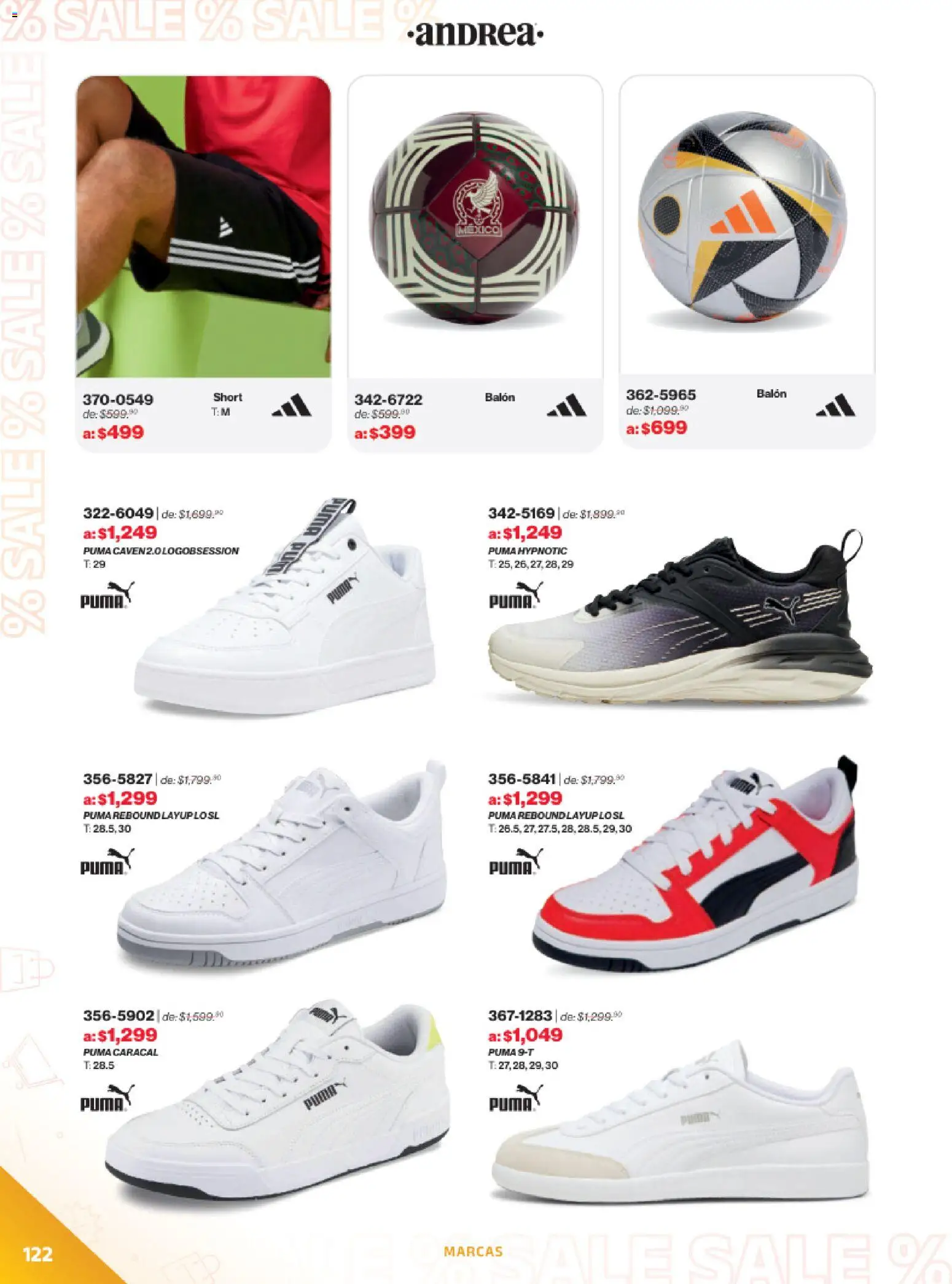 Vista previa las ofertas de la tienda Andrea - Catálogo Outlet desde el 21/12/2025 - Short