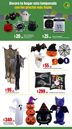 Vista previa las ofertas de la tienda Bodega Aurrerá - Bodega Aurrerá folleto Decora tu hogar esta temporada con los precios más bajos desde el 17/09/2026 