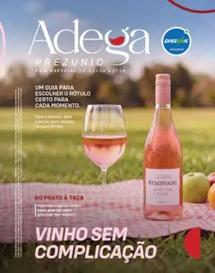Pré-Visualização do folheto "Prezunic ofertas Adega" da loja Prezunic válido a partir de 01/10/2026
