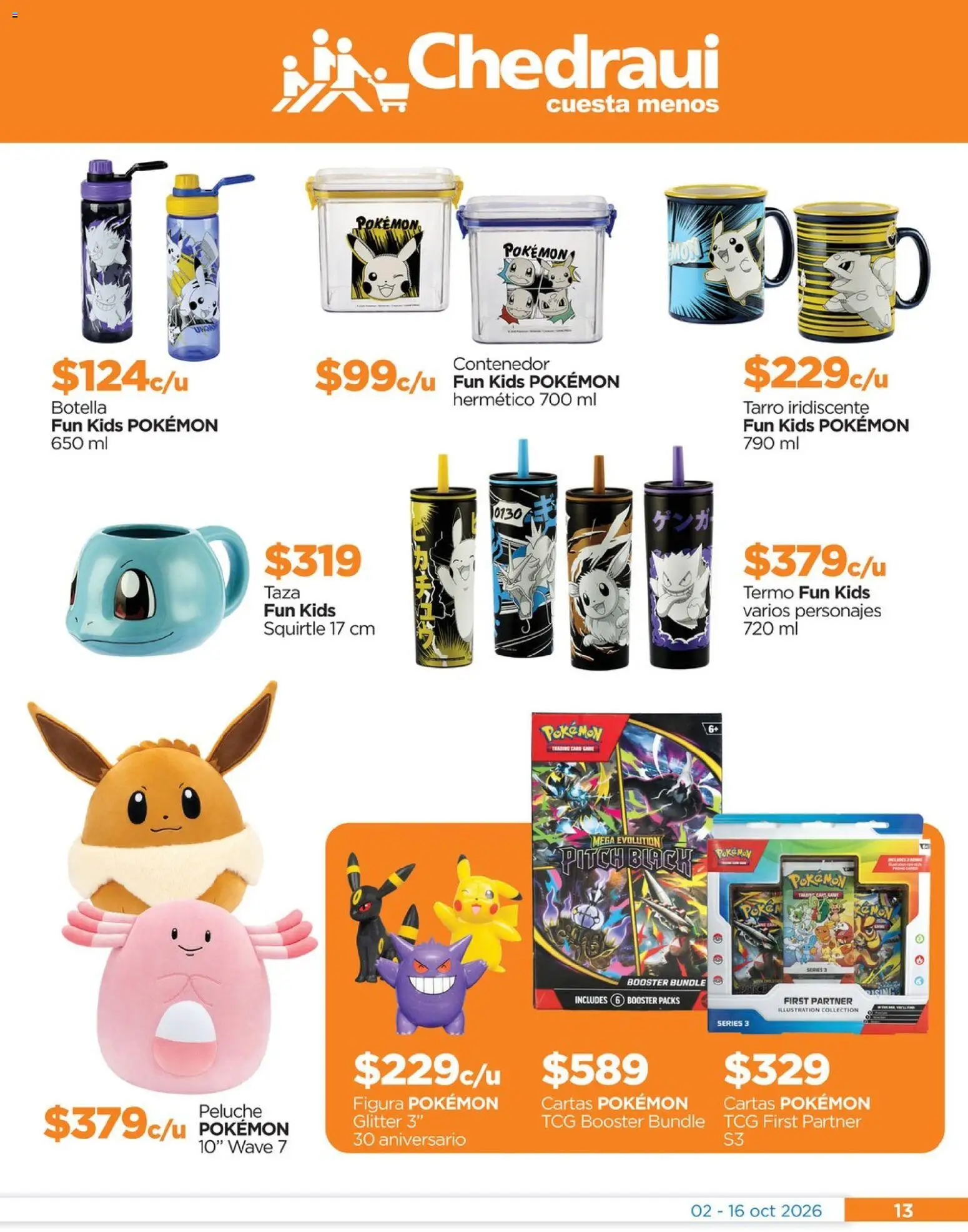 Vista previa las ofertas de la tienda Chedraui - Chedraui folleto Renueva tu hogar Llevarte más cuesta menos desde el 02/10/2026 