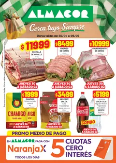 Vista previa del folleto de la tienda Almacor válido desde el 30/04/2026 