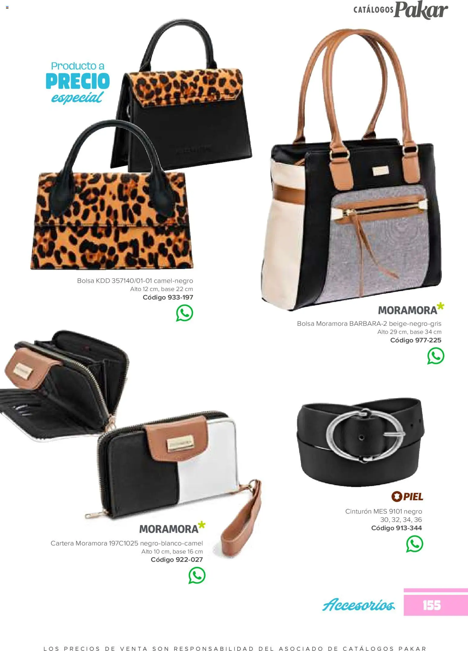 Vista previa las ofertas de la tienda SC Pakar - Catálogo Ropa desde el 30/01/2026 - Bolsa, Cinturón