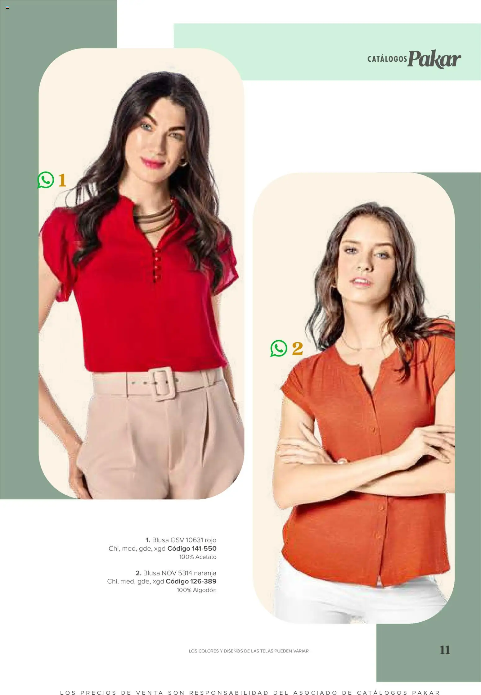 Vista previa las ofertas de la tienda SC Pakar - SC Pakar catálogo Ropa desde el 31/07/2026 