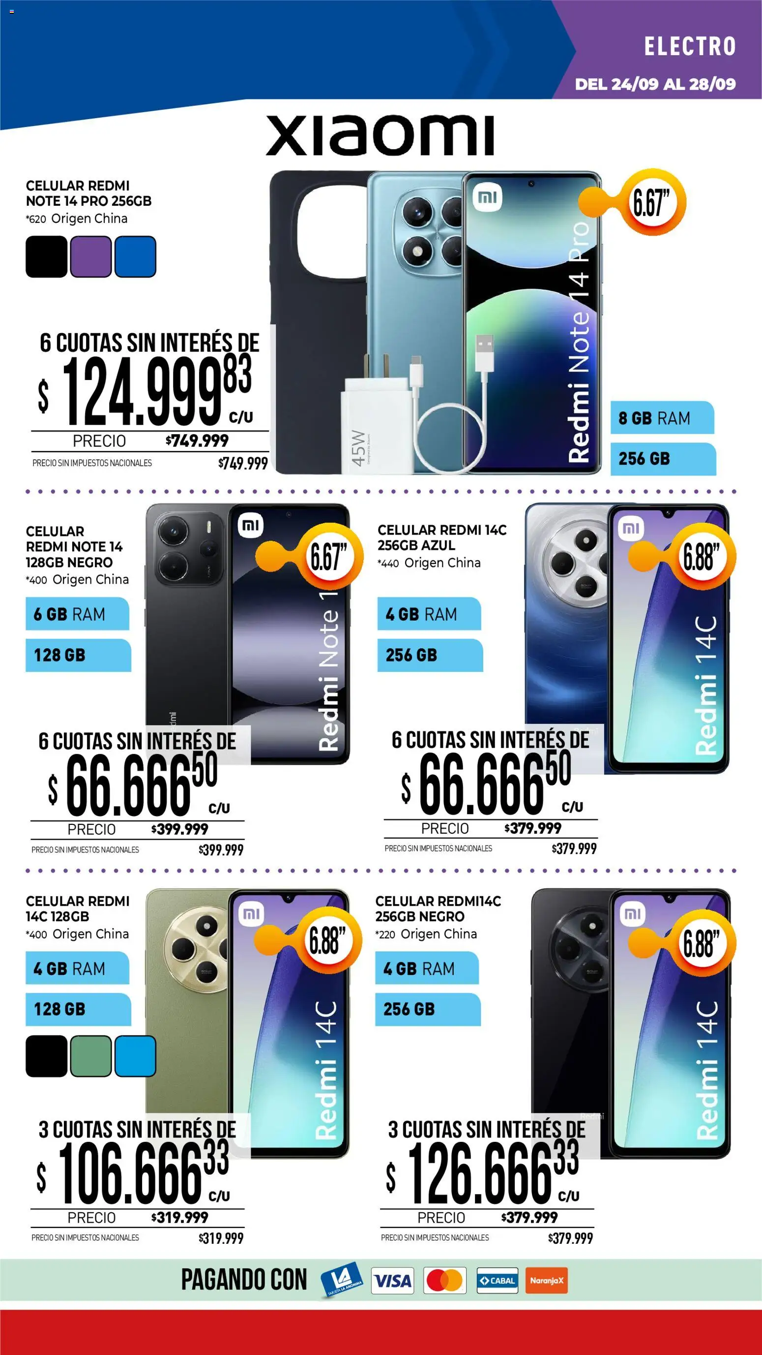 Vista previa del folleto de la tienda La Anonima válido desde el 24/09/2026 