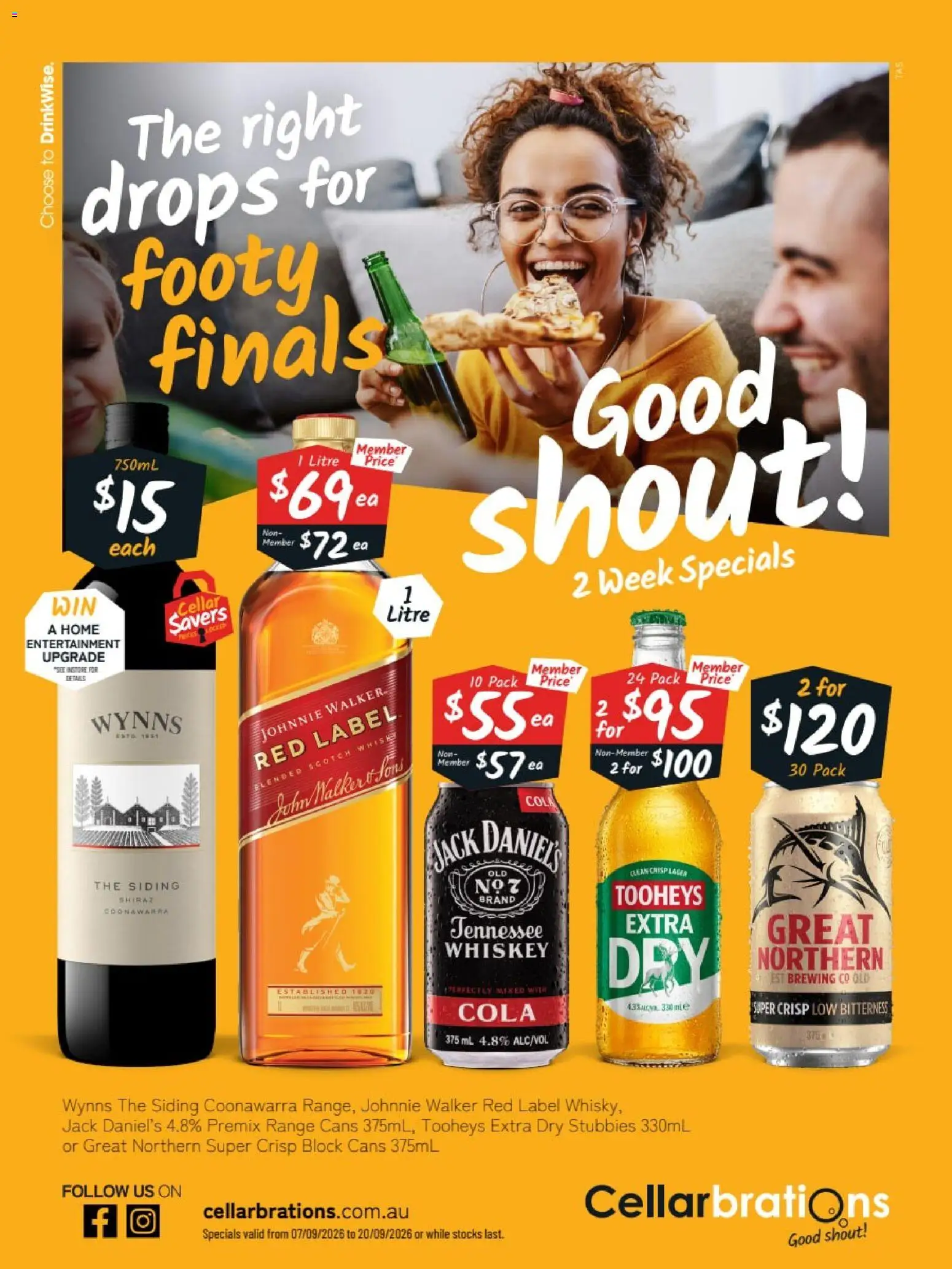 Preview of catalogue Cellarbrations catalogue BLACKMANS BAY from shop Cellarbrations valid 07/09/2026