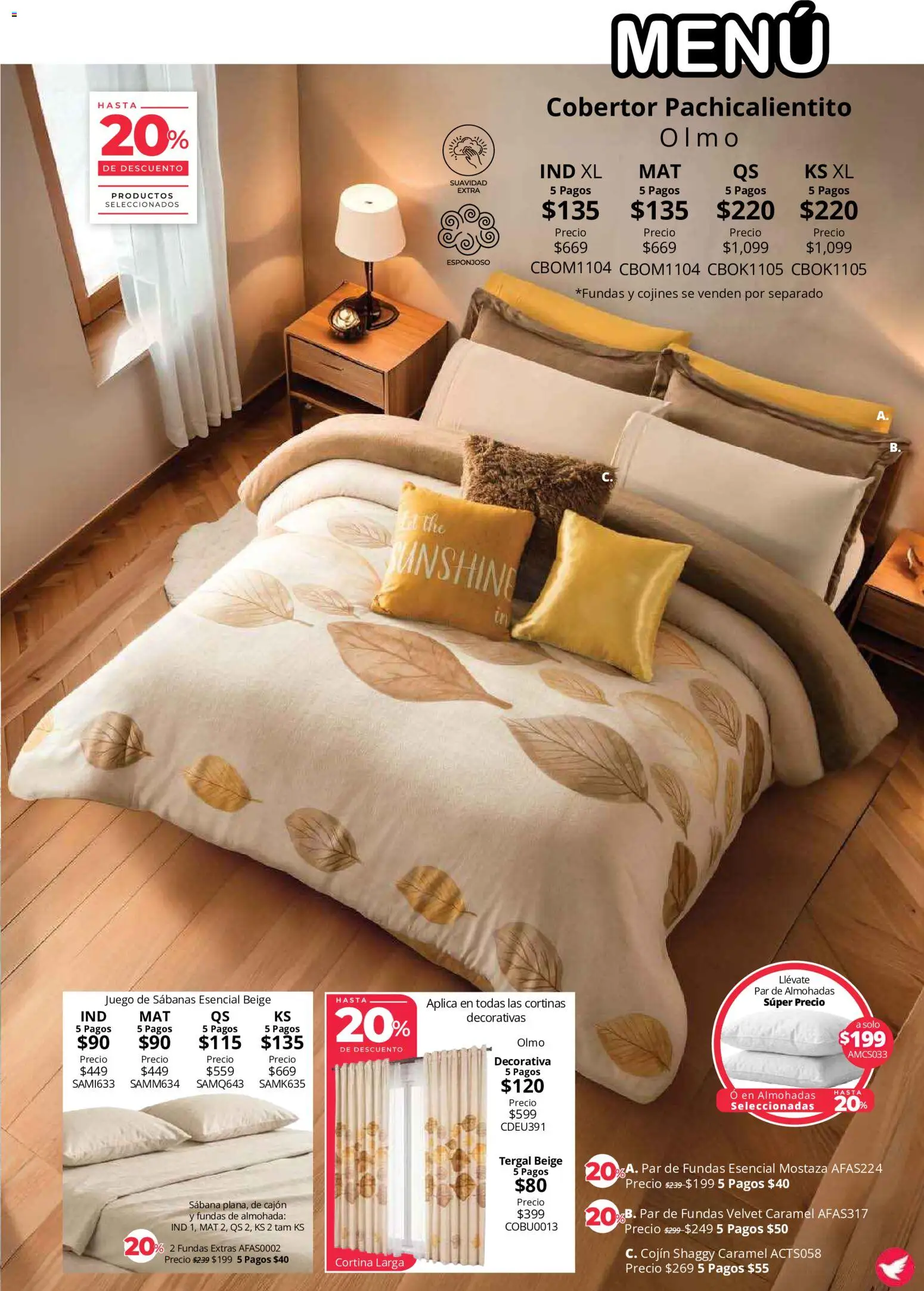 Vista previa las ofertas de la tienda Colchas Concord - Colchas Concord catálogo Colección Cobertor desde el 01/08/2026 