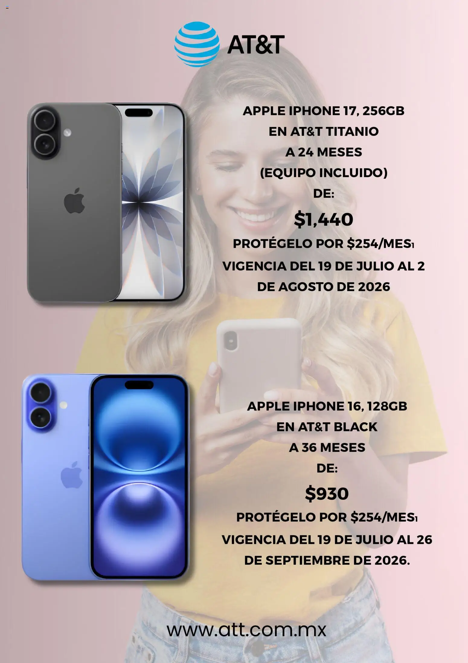 Vista previa las ofertas de la tienda AT&T - AT&T catálogo desde el 19/07/2026 