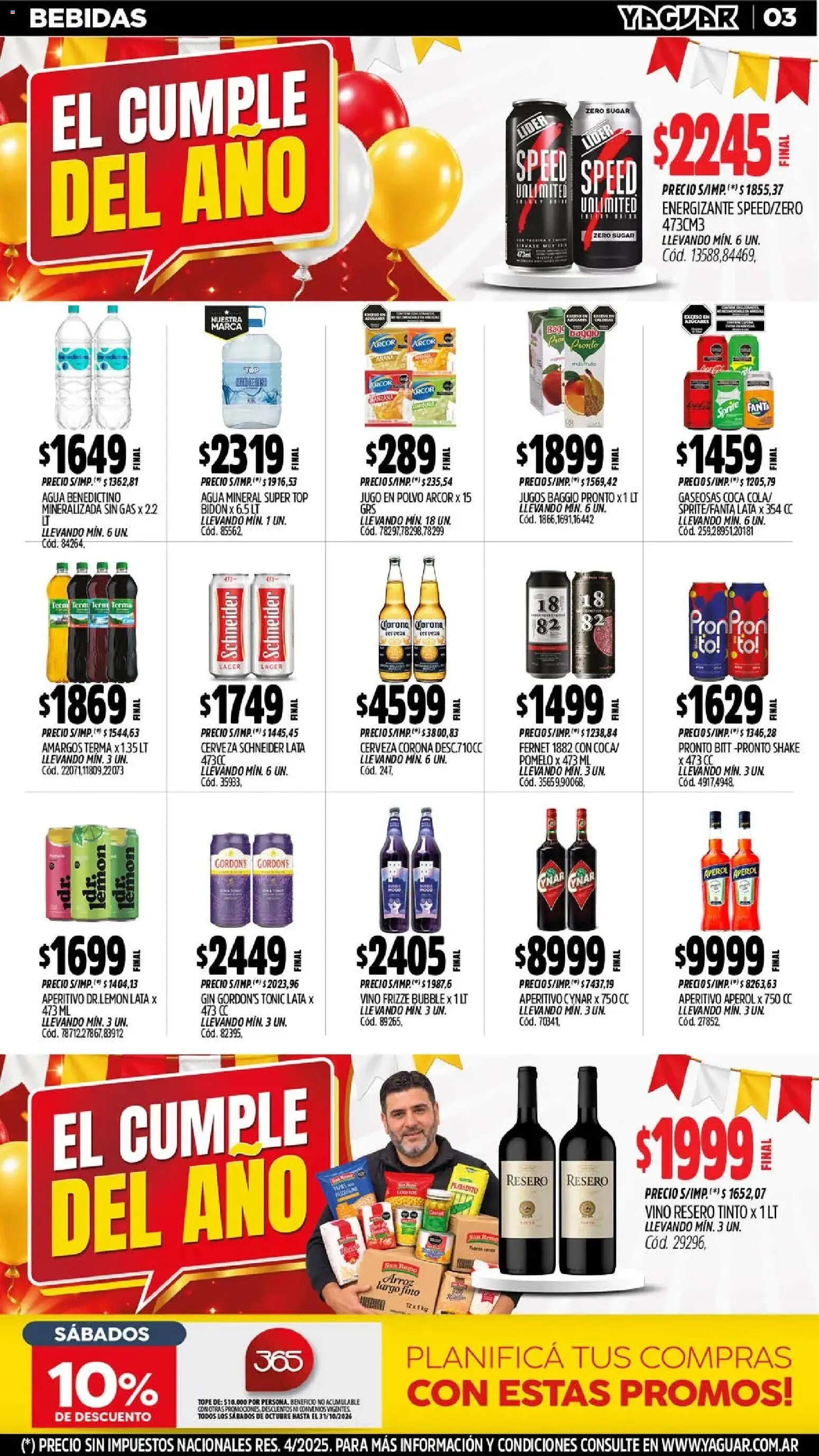Vista previa del folleto de la tienda Yaguar válido desde el 12/10/2026 