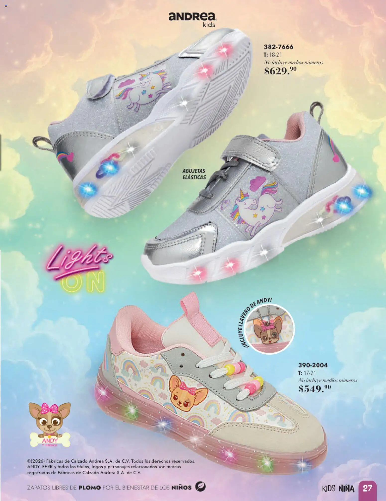 Vista previa las ofertas de la tienda Andrea - Andrea catálogo Infantil desde el 24/05/2026 - Zapatos