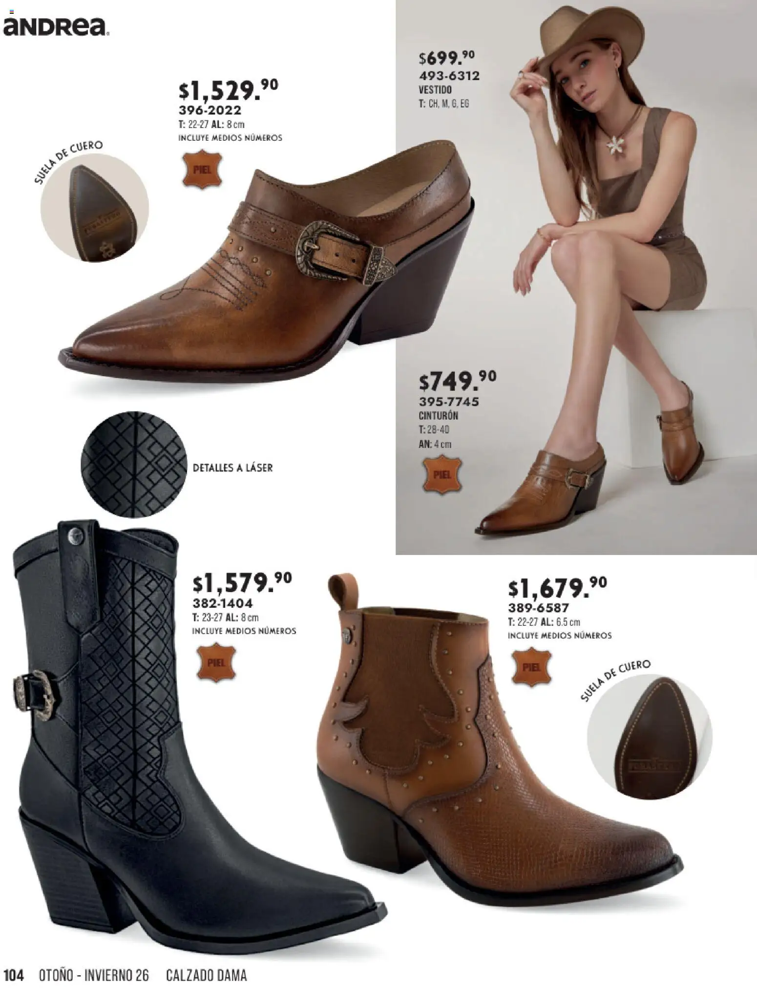 Vista previa las ofertas de la tienda Andrea - Andrea catálogo Otoño Invierno desde el 23/08/2026 