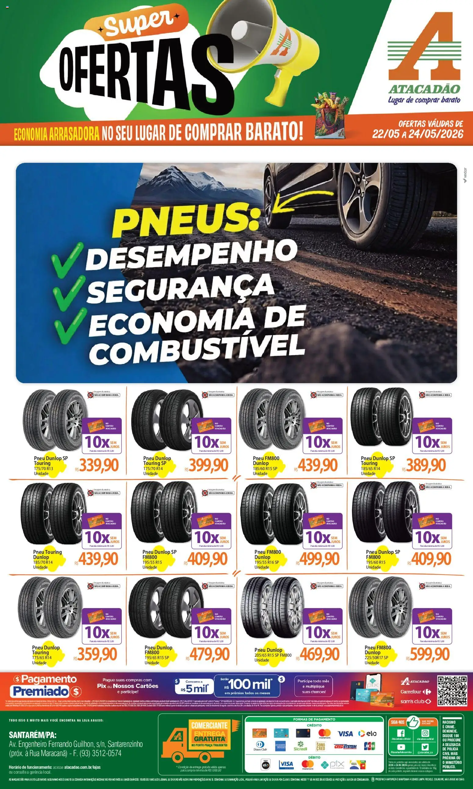 Pré-Visualização do folheto "Atacadão ofertas - PA" da loja Atacadão válido a partir de 22/05/2026