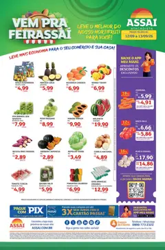 Pré-Visualização do folheto "Assaí Atacadista ofertas - PR" da loja Assaí Atacadista válido a partir de 12/09/2026