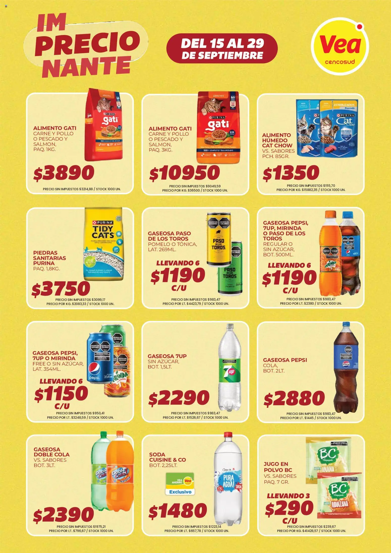 Vista previa del folleto de la tienda Vea válido desde el 15/09/2026 