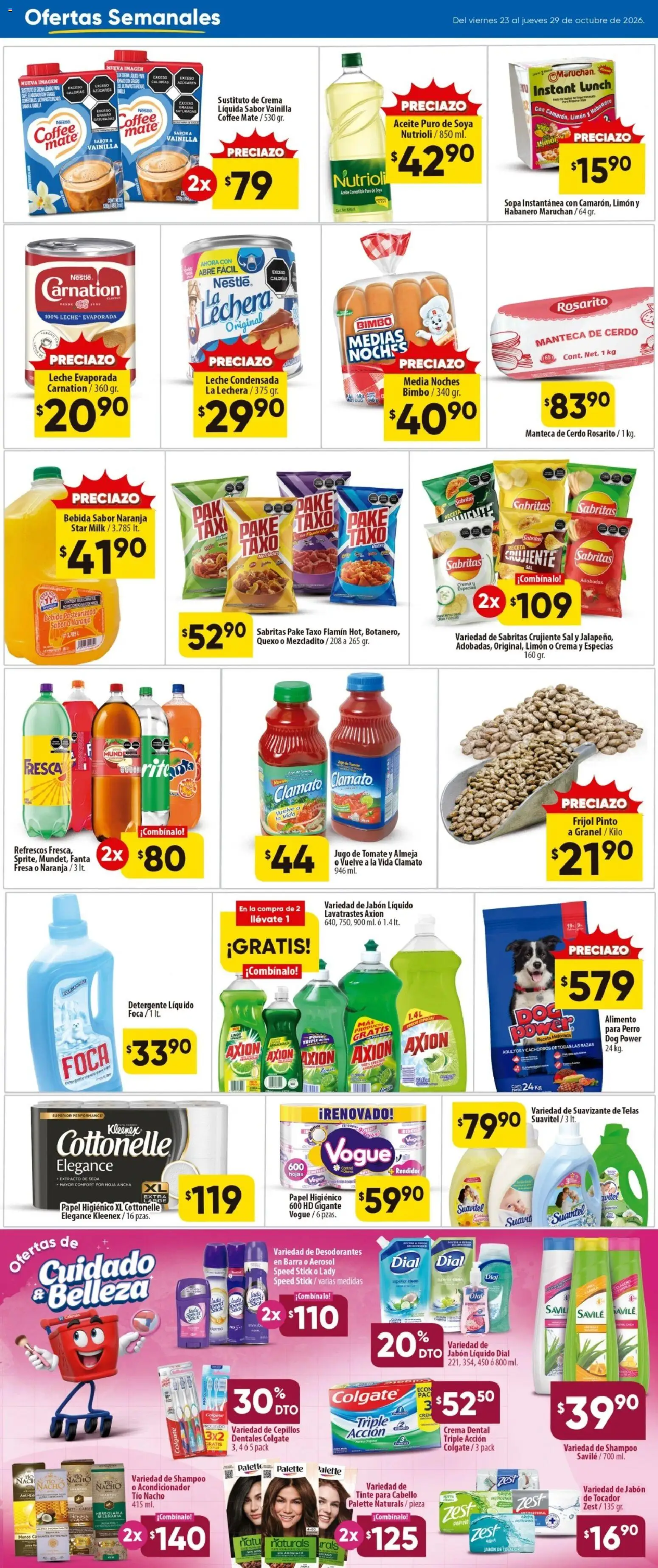 Vista previa las ofertas de la tienda Calimax - Calimax folleto desde el 23/10/2026 