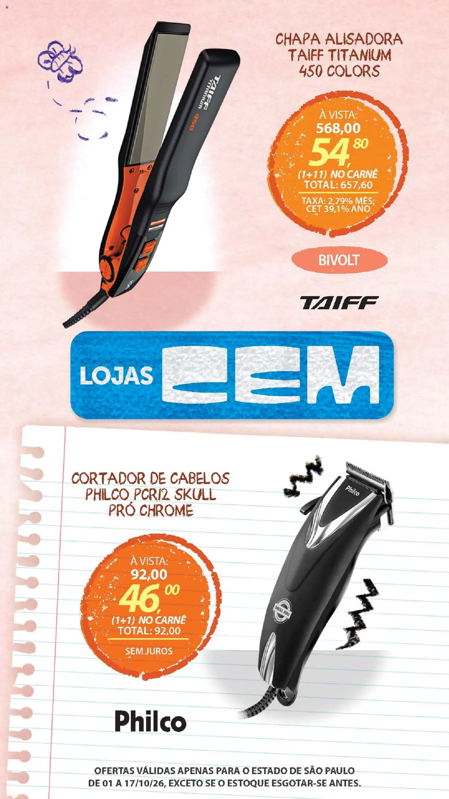 Ofertas Lojas Cem até 17/10/2026. - Página 137