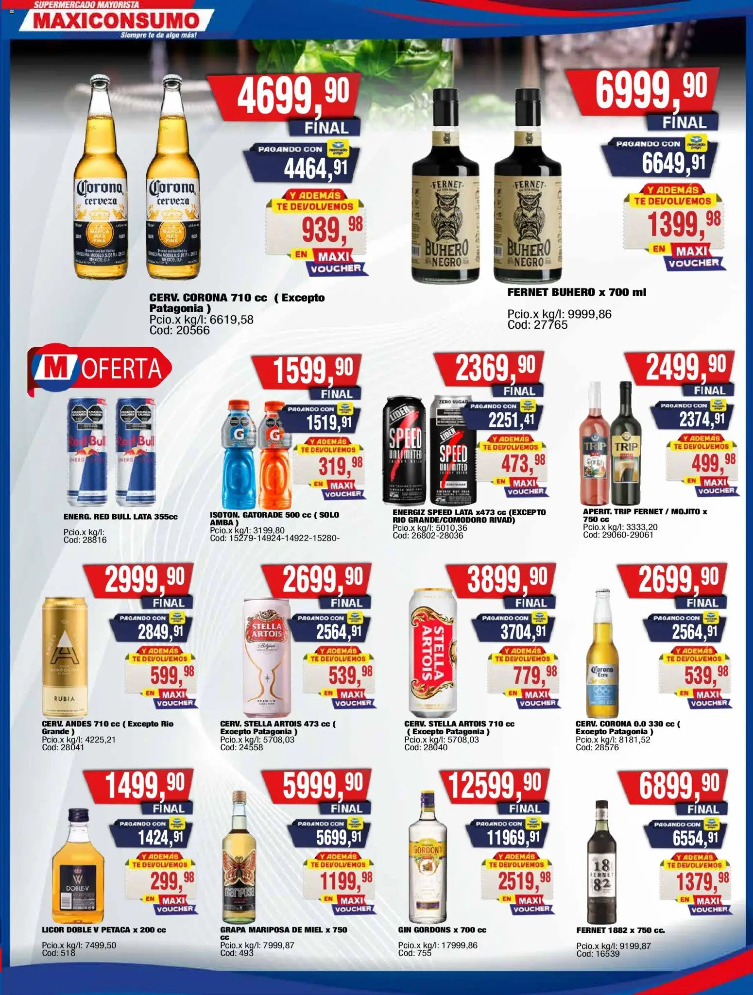 Vista previa del folleto de la tienda Maxiconsumo válido desde el 19/10/2026 
