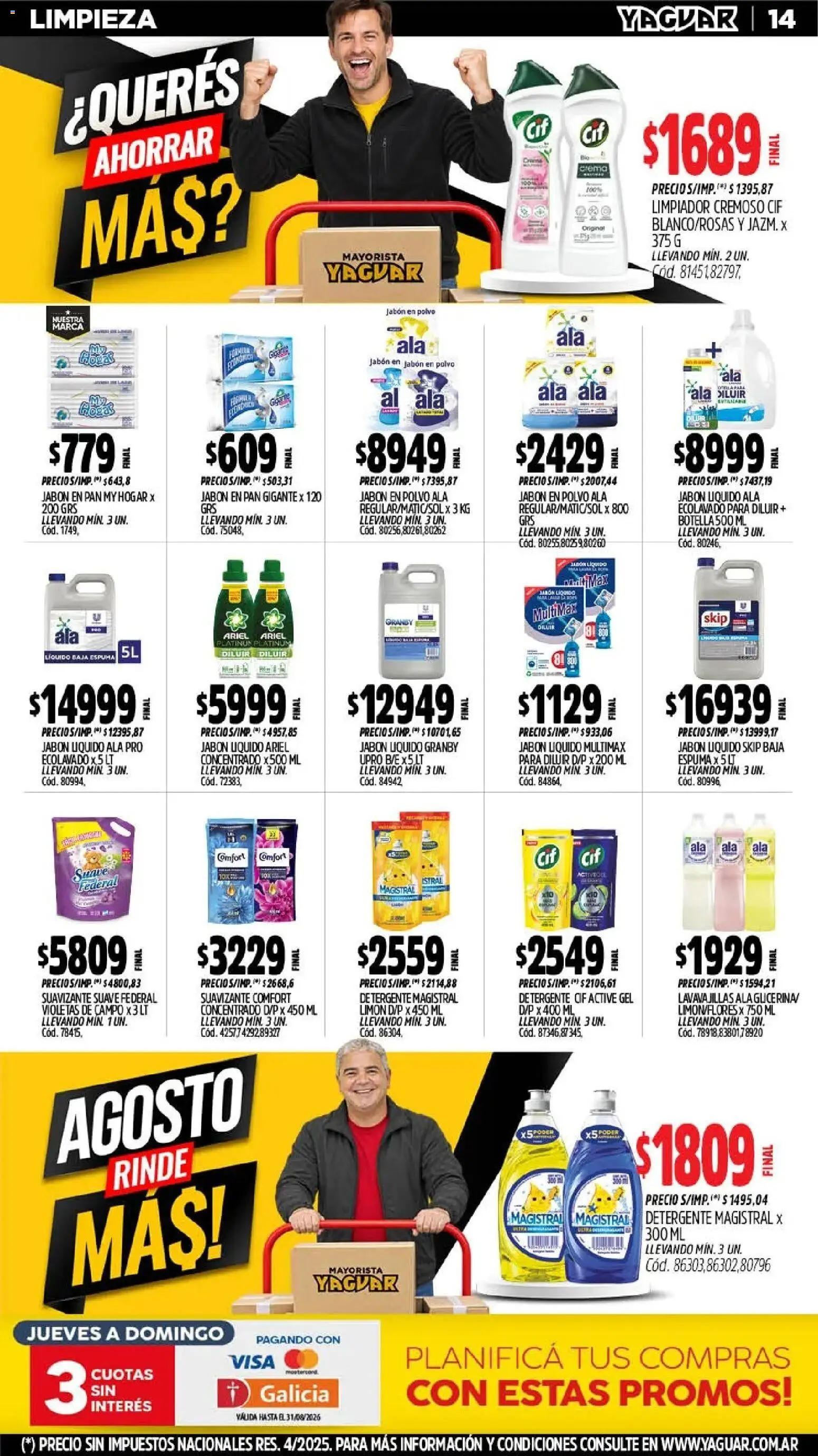 Vista previa del folleto de la tienda Yaguar válido desde el 24/08/2026 