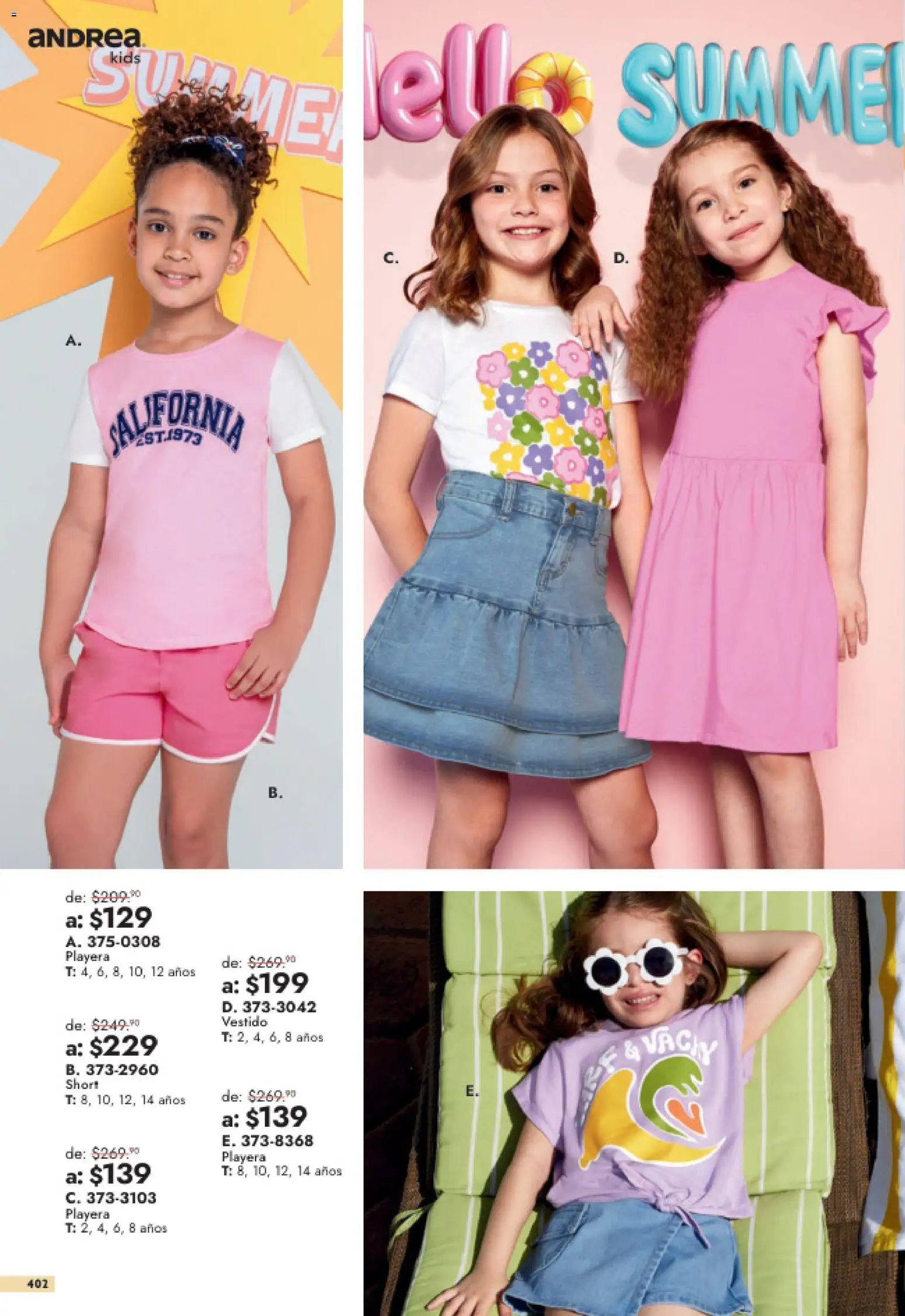 Vista previa las ofertas de la tienda Andrea - Andrea catálogo Outlet desde el 26/07/2026 