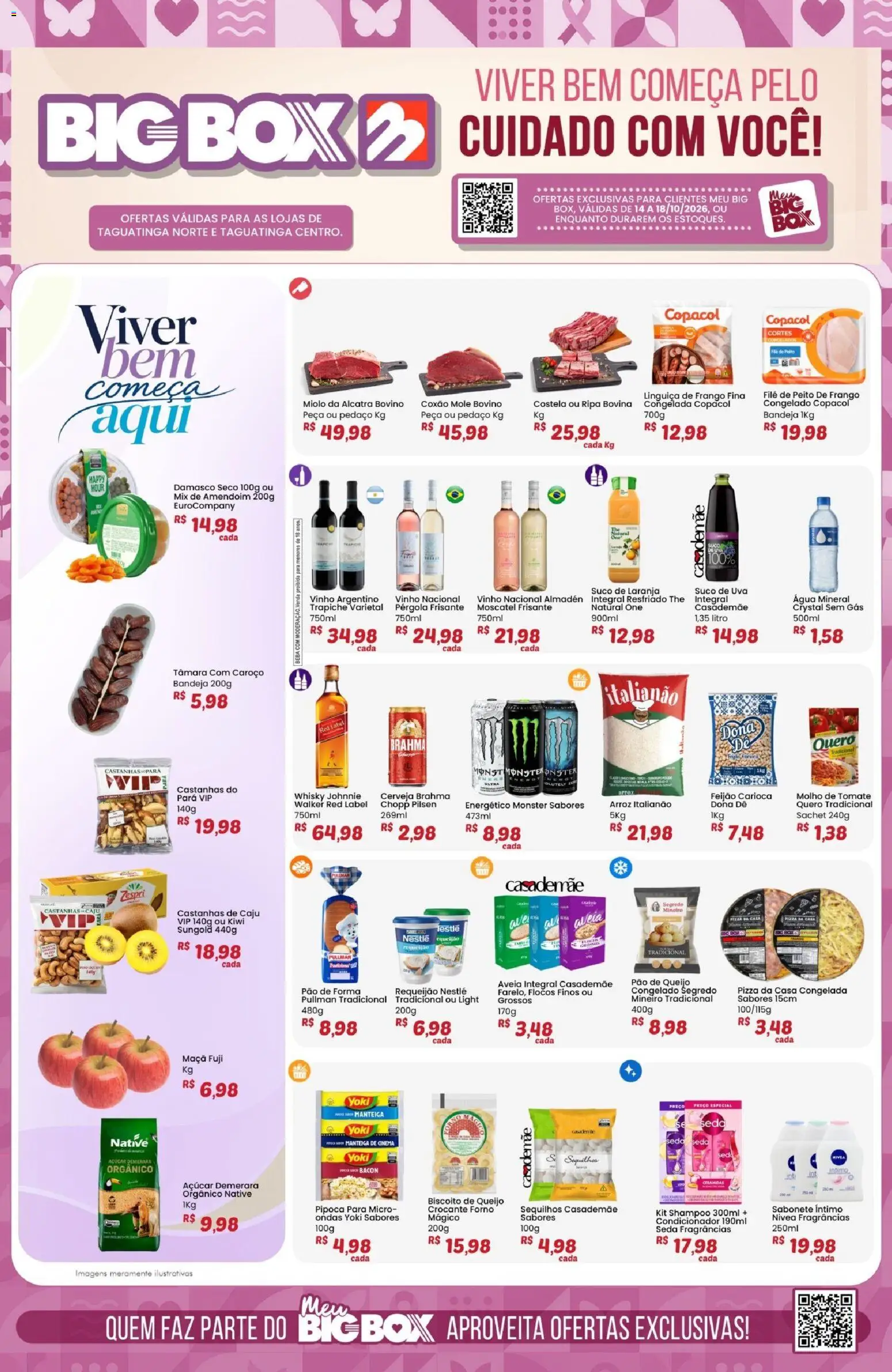 Pré-Visualização do folheto "Big Box ofertas Taguatinga" da loja Big Box válido a partir de 14/10/2026