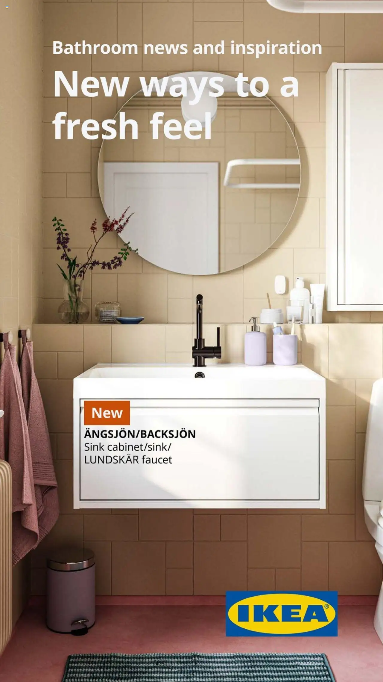 Ad Preview of IKEA Bathroom Brochure from 01/01/2025