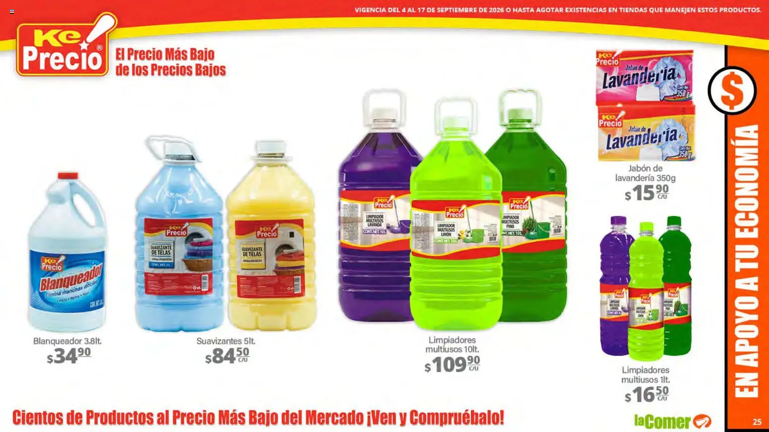 Vista previa las ofertas de la tienda La Comer - La Comer folleto desde el 04/09/2026 