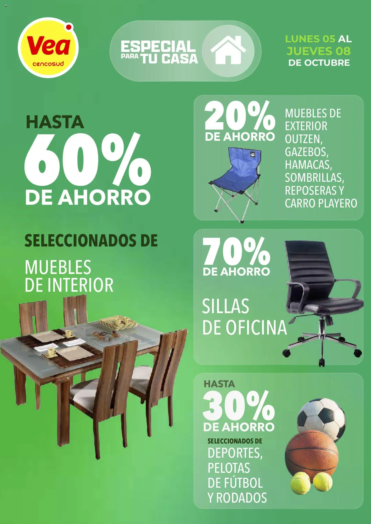 Vista previa del folleto de la tienda Vea válido desde el 05/10/2026 