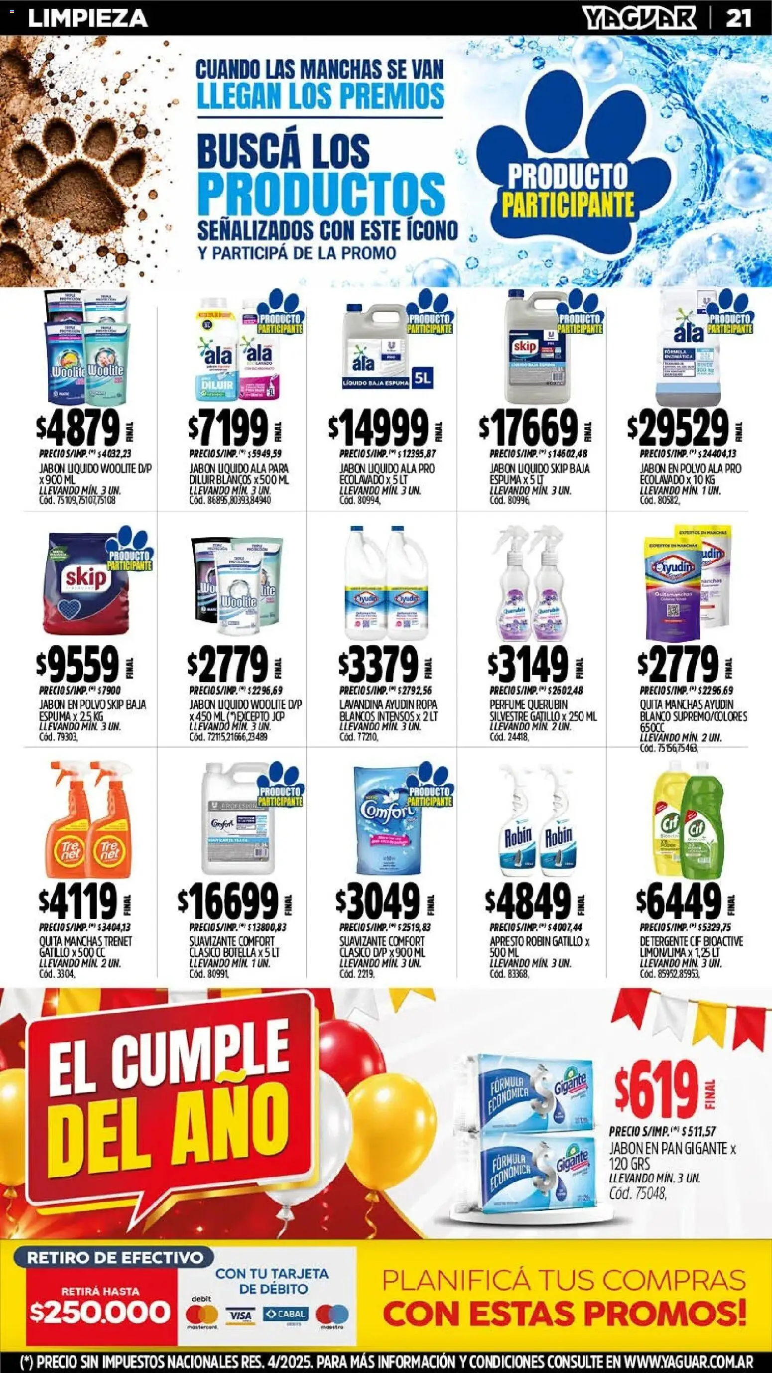 Vista previa del folleto de la tienda Yaguar válido desde el 05/10/2026 