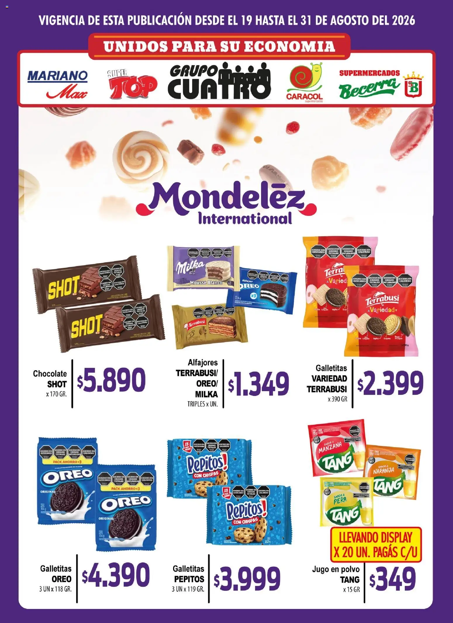 Vista previa del folleto de la tienda Mariano Max válido desde el 19/08/2026 