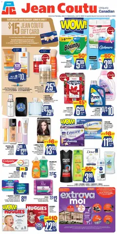 Preview of leaflet Jean Coutu weekly flyer from shop Jean Coutu is valid from Jun 04, 2026