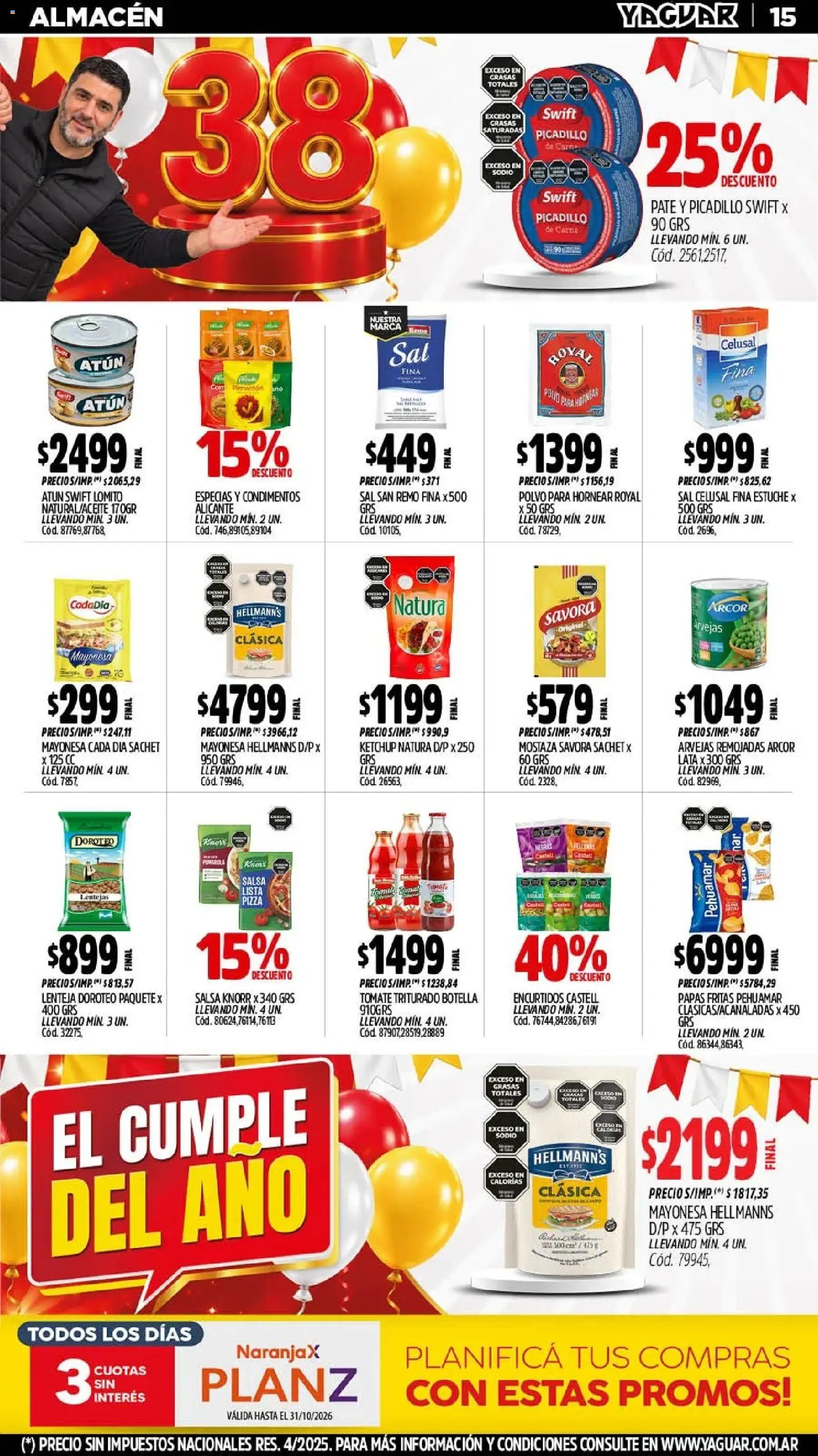 Vista previa del folleto de la tienda Yaguar válido desde el 05/10/2026 