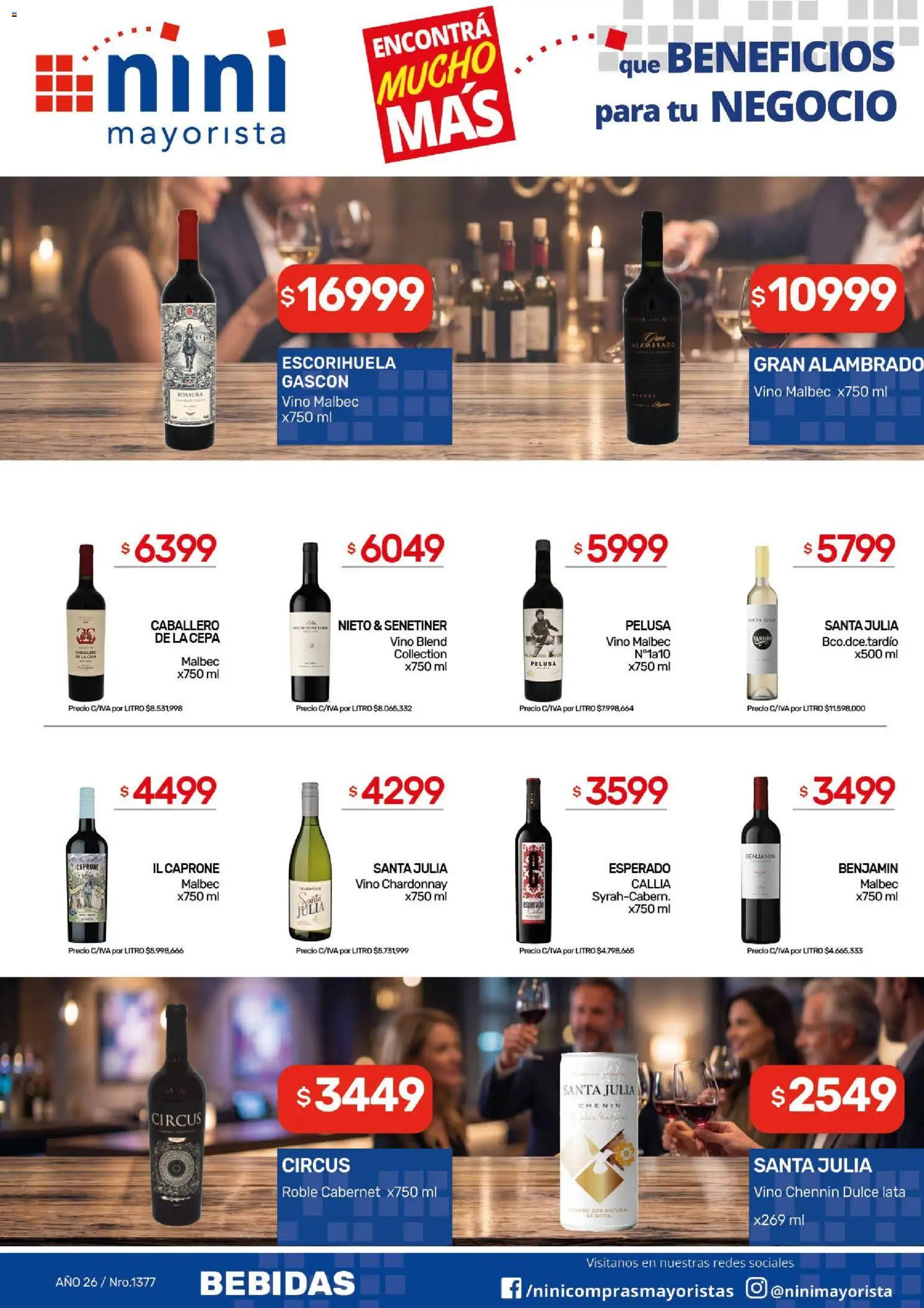 Vista previa del folleto de la tienda NINI Mayorista válido desde el 14/09/2026 