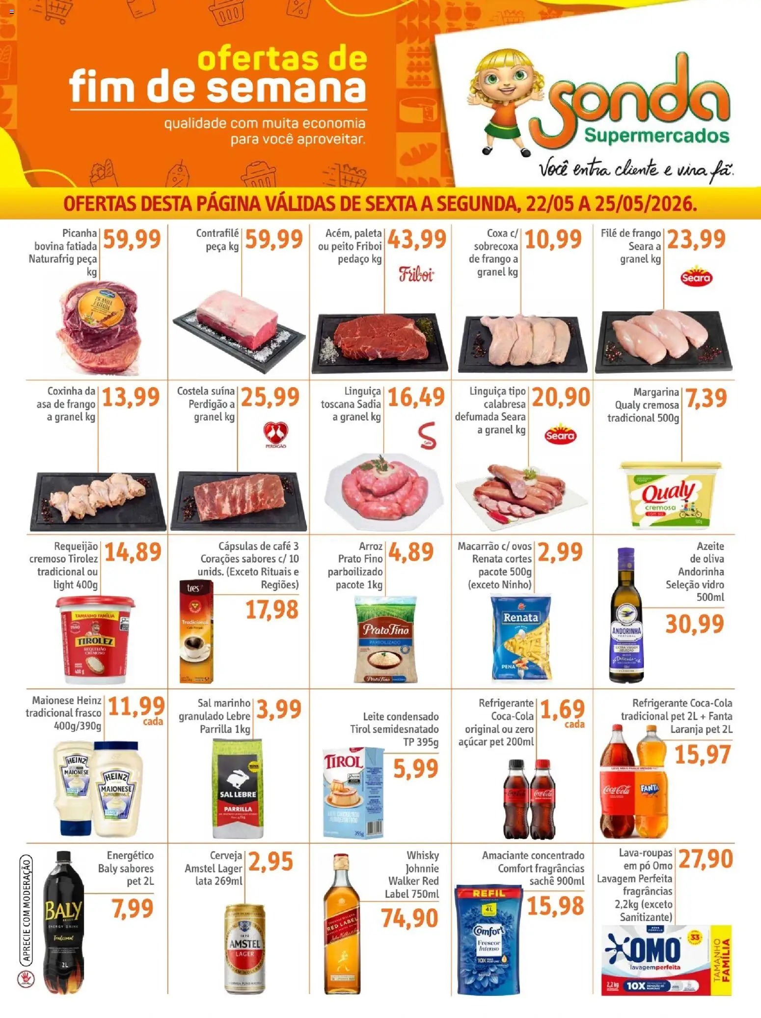 Pré-Visualização do folheto "Sonda ofertas FDS" da loja Sonda válido a partir de 22/05/2026