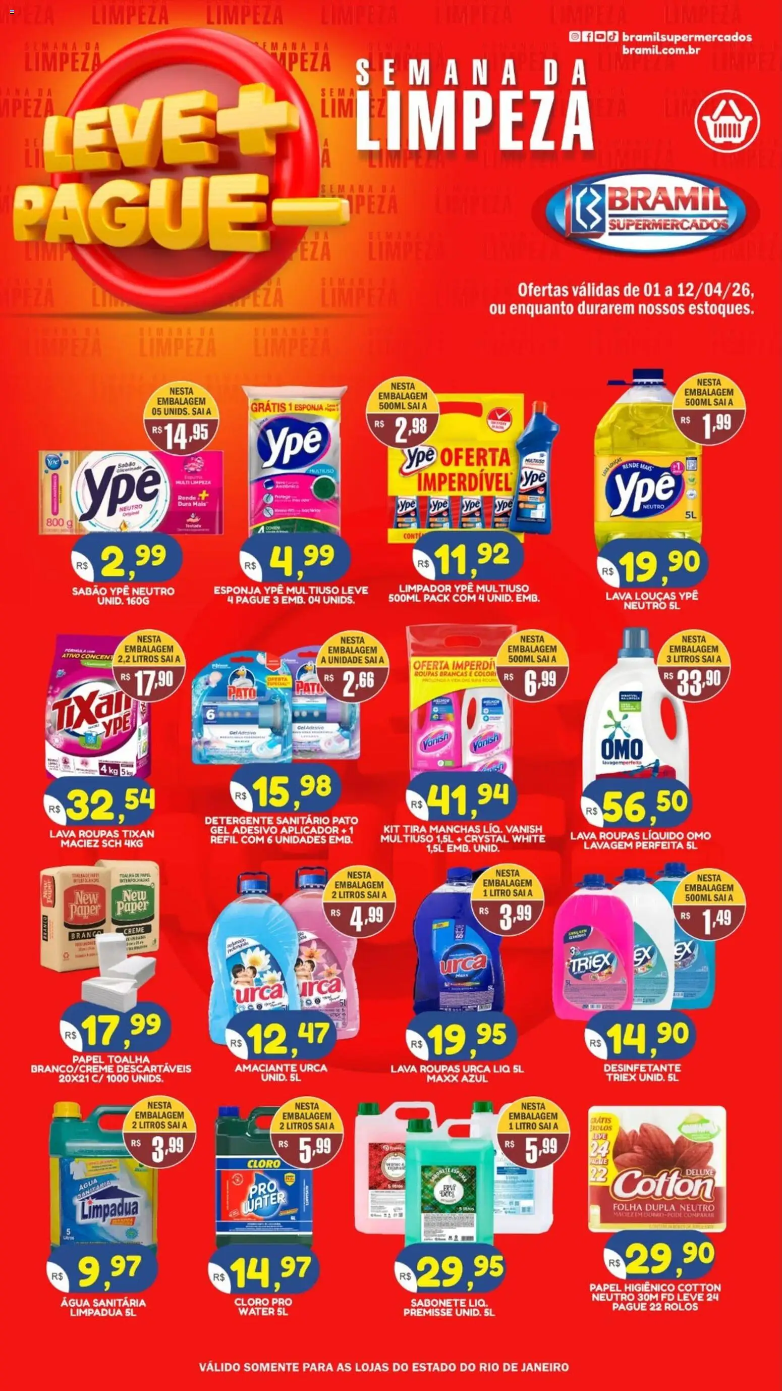Bramil Supermercados Bramil Supermercados ofertas Semana da Limpeza (de ...