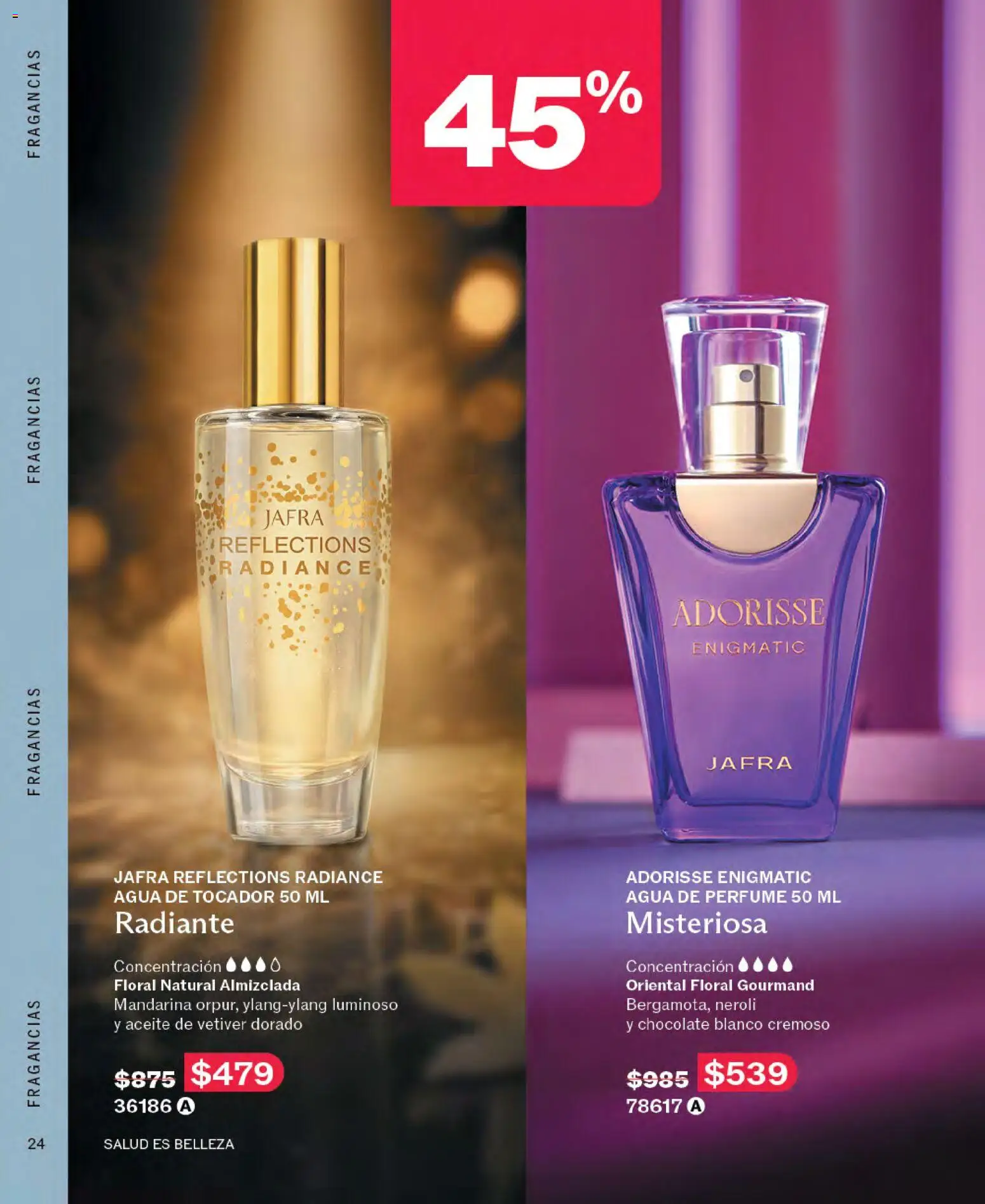 Vista previa las ofertas de la tienda JAFRA - JAFRA catálogo desde el 01/10/2026 - Agua, Chocolate, Perfume, Aceite, Chocolate blanco, Radiante, Agua de tocador