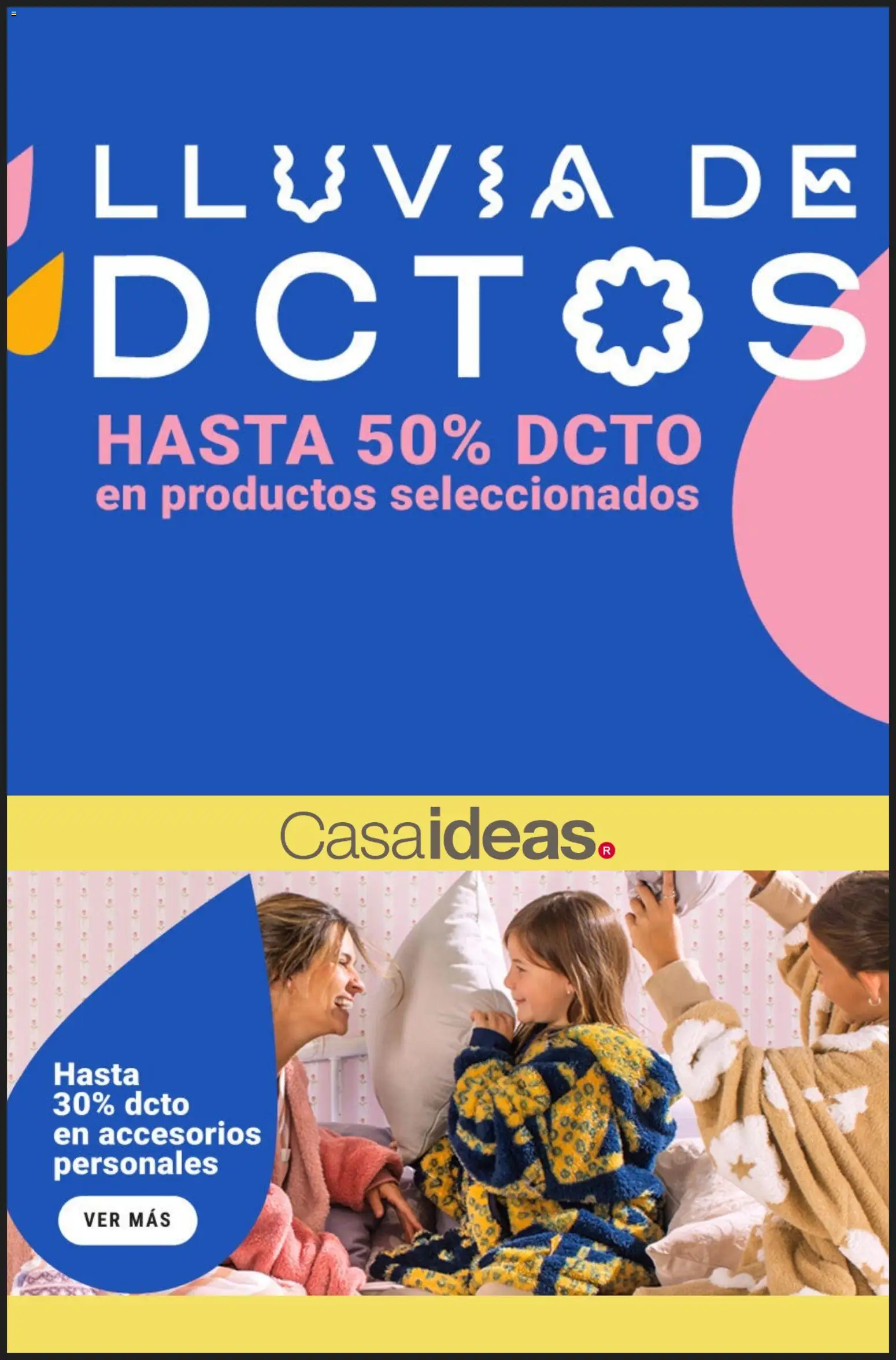Folleto de la tienda Casaideas válido desde el 29.06.2026 