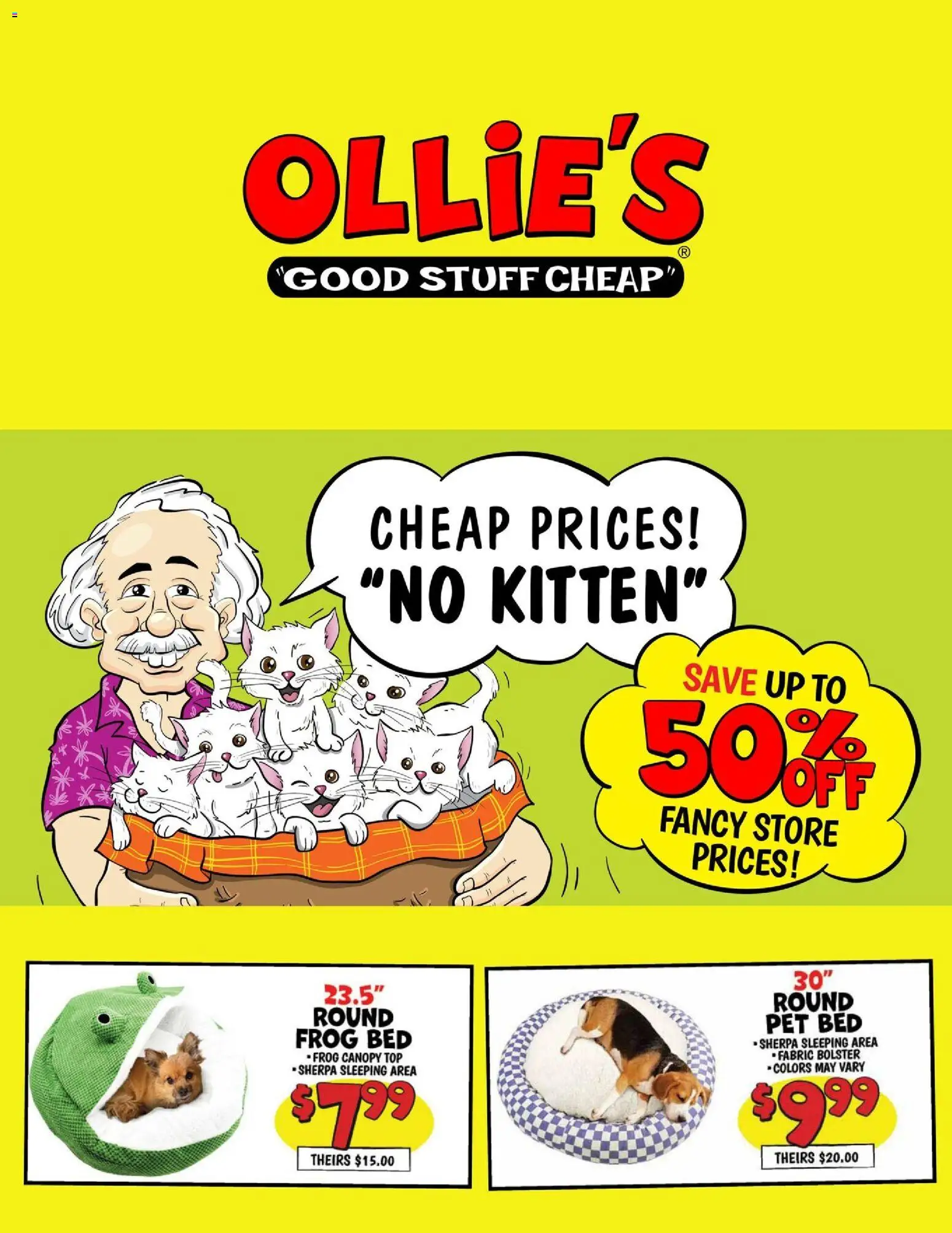 Ad Preview of Ollie's Ollie's Weekly Ad from 07/07/2026