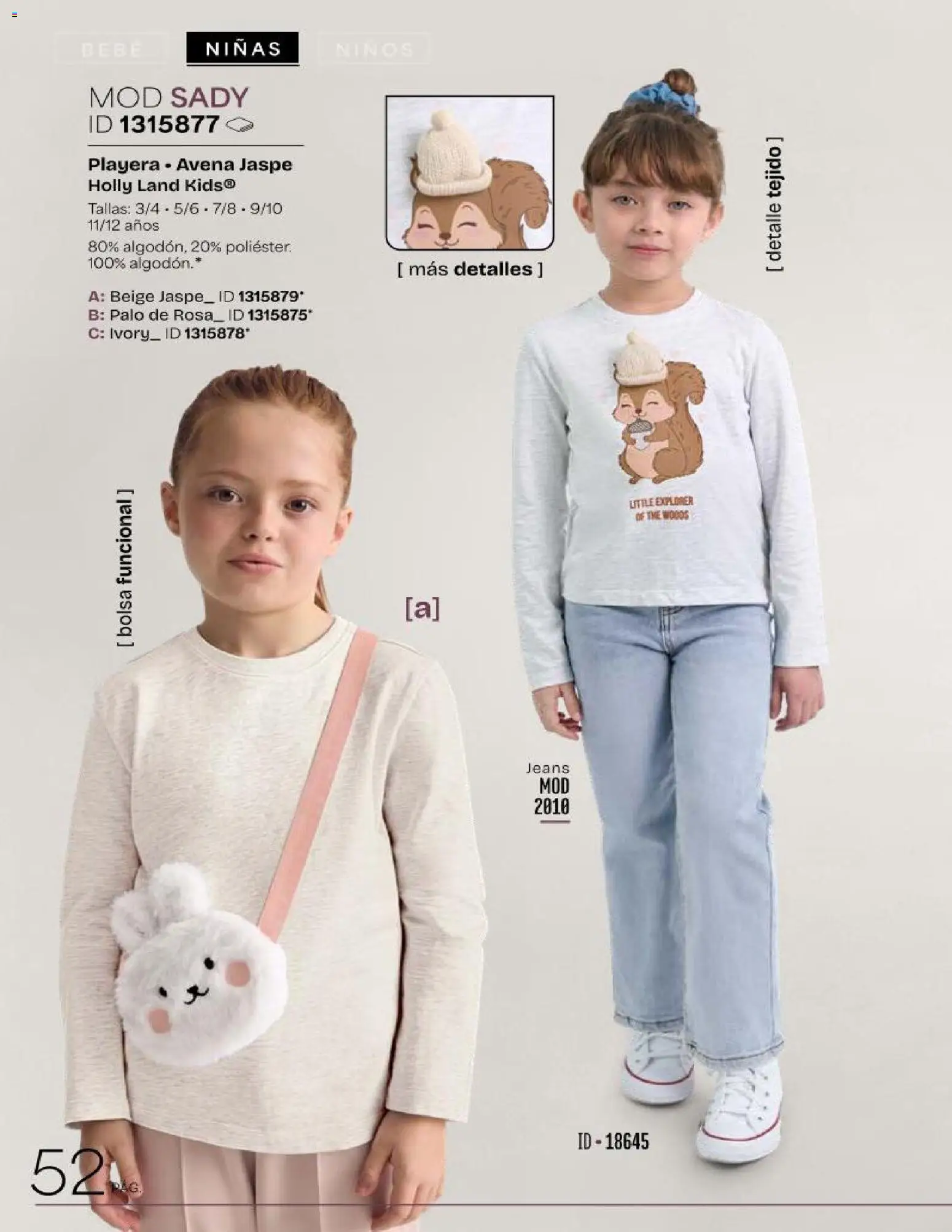 Vista previa las ofertas de la tienda Price Shoes - Price Shoes catálogo Kids desde el 01/10/2026 - Playera, Bolsa, Avena, Algodón