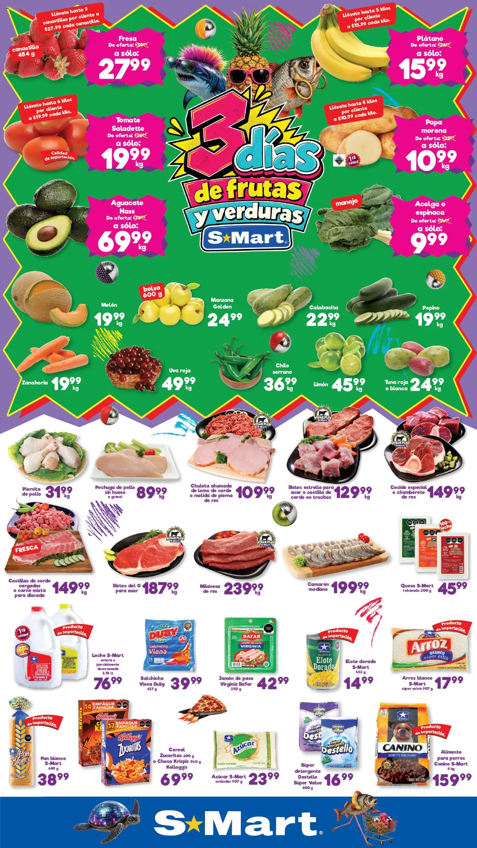 Vista previa las ofertas de la tienda S-Mart - S-Mart folleto Nuevo Laredo desde el 06/10/2026 