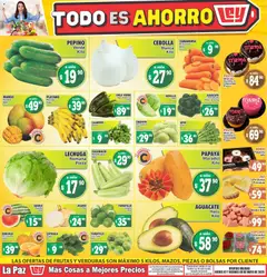 Vista previa las ofertas de la tienda Casa Ley - Casa Ley folleto Las ofertas de frutas y verdunas La Paz desde el 07/05/2026 