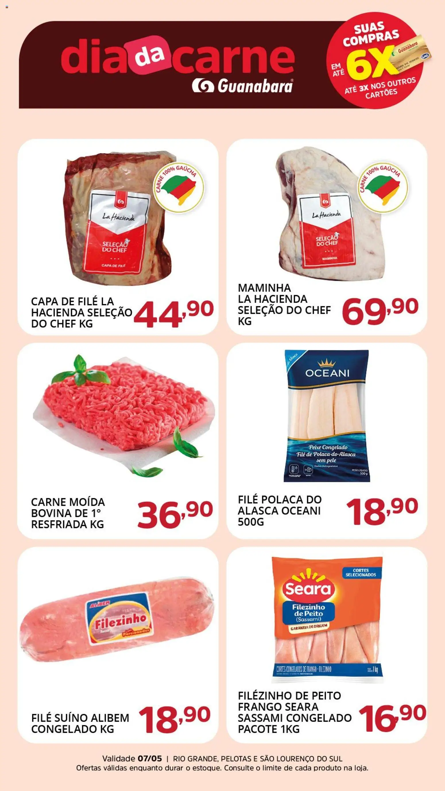 Pré-Visualização do folheto "Supermercado Guanabara - Ofertas da semana" da loja Supermercado Guanabara válido a partir de 07/05/2026