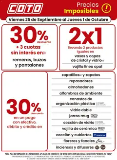 Vista previa del folleto de la tienda Coto válido desde el 25/09/2026 