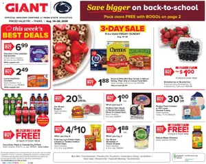 Ad Preview of Giant Giant Weekly Ad from 08/14/2026