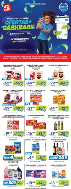 Pré-Visualização do folheto "Prezunic ofertas" da loja Prezunic válido a partir de 14/10/2026